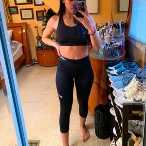 Nike Black Women’s Cropped Tights